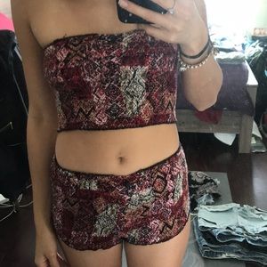 two piece festival outfit
